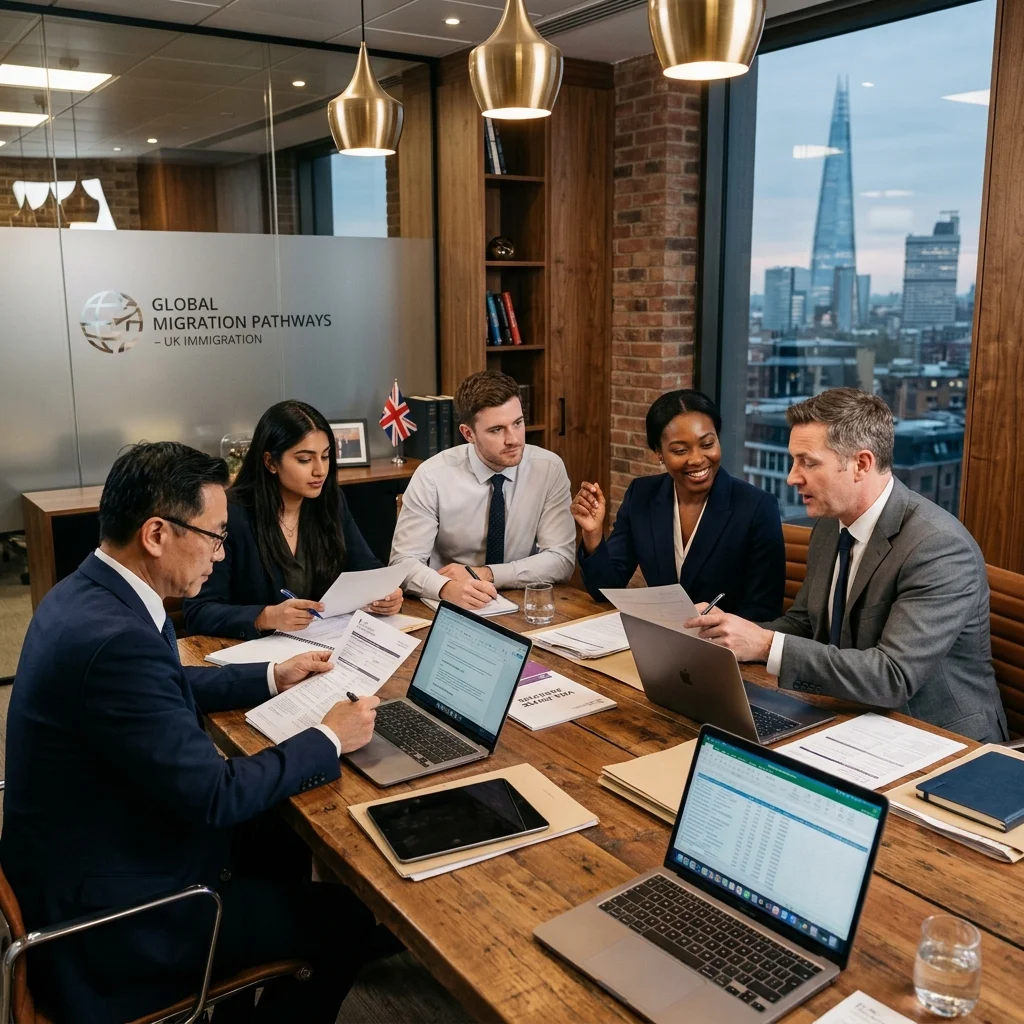 Visa-Pro UK expert immigration consultants working together